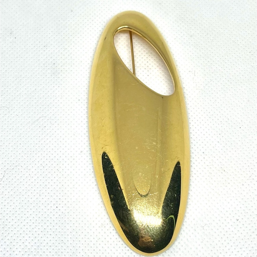 Monet Large Modern Brooch